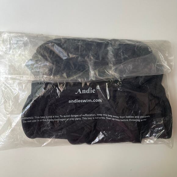 Andie Swim x Demi Moore The Cannes Bottom Bikini Womens XL Black NWT - Picture 8 of 8